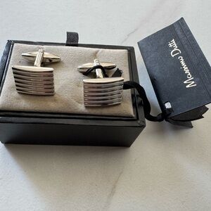 Massimo Dutti Silver Cuff Links